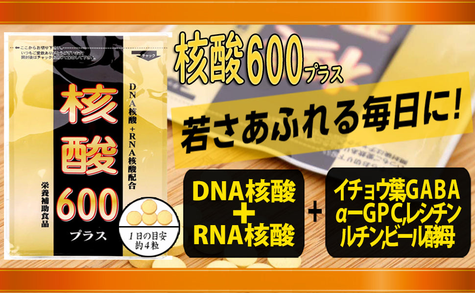 核酸600プラス【約1か月分】